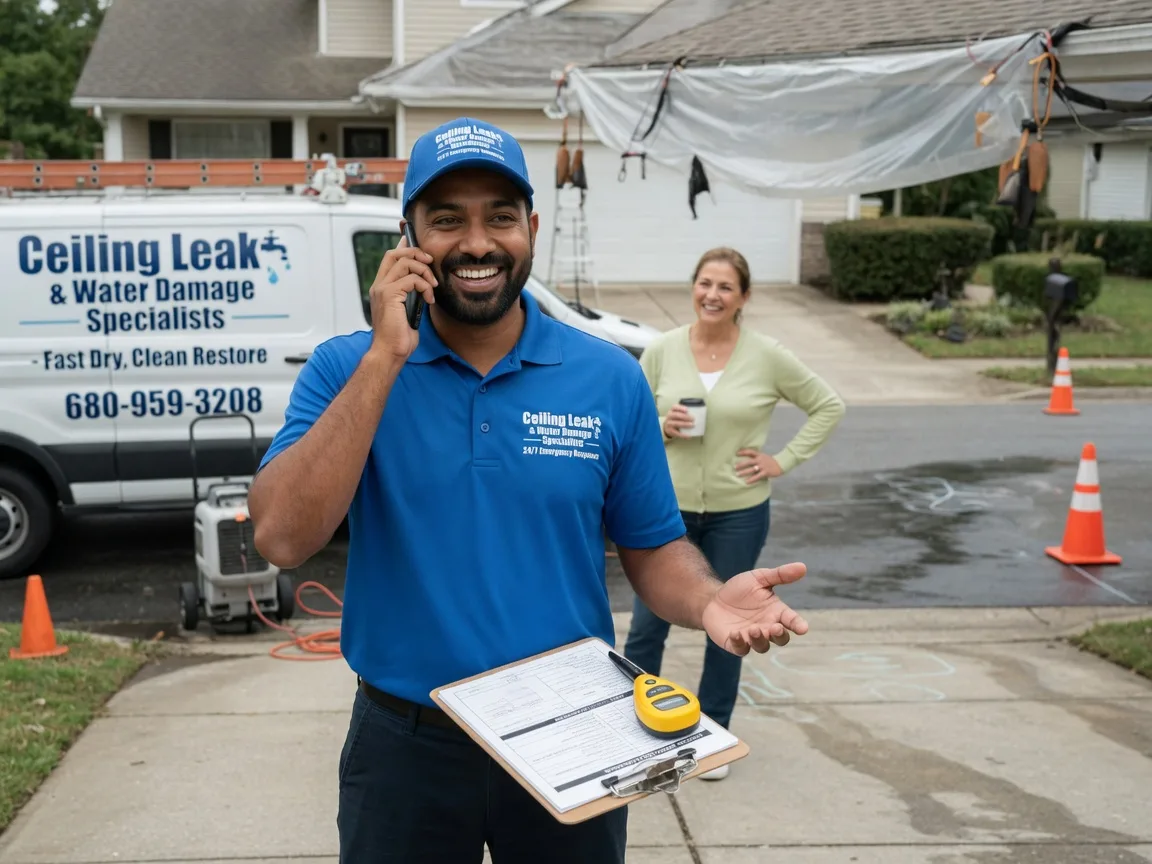 Ceiling Leak Cleanup Waucoma, IA FAQs